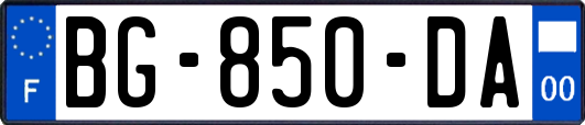 BG-850-DA