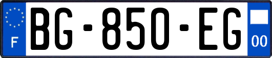 BG-850-EG