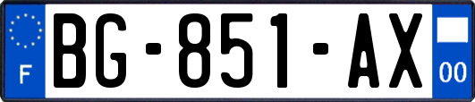 BG-851-AX