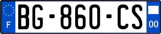 BG-860-CS