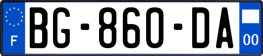 BG-860-DA