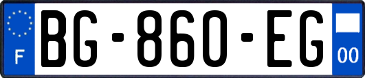 BG-860-EG