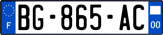 BG-865-AC