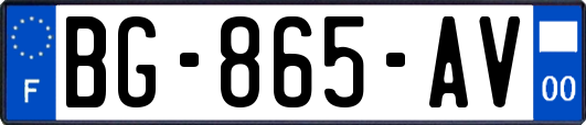 BG-865-AV