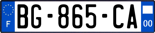 BG-865-CA