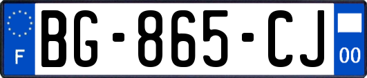 BG-865-CJ