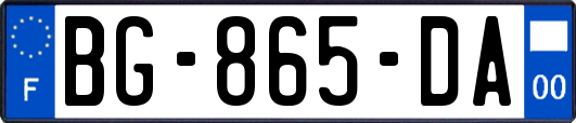 BG-865-DA