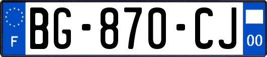 BG-870-CJ