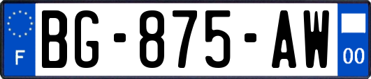 BG-875-AW