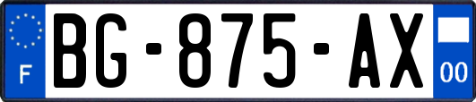 BG-875-AX