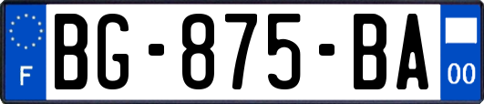 BG-875-BA