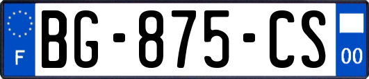 BG-875-CS