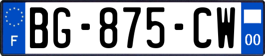 BG-875-CW