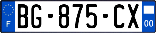 BG-875-CX