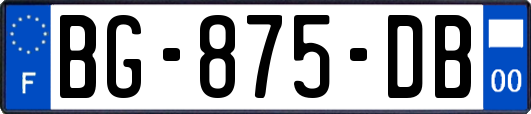 BG-875-DB