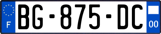 BG-875-DC