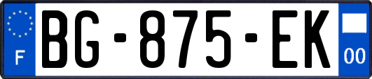 BG-875-EK