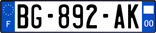 BG-892-AK