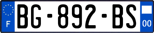 BG-892-BS