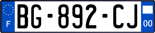 BG-892-CJ