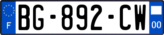 BG-892-CW