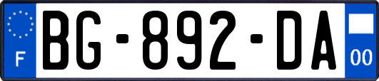 BG-892-DA