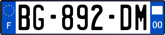 BG-892-DM