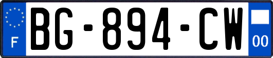 BG-894-CW