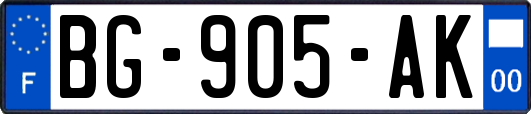 BG-905-AK