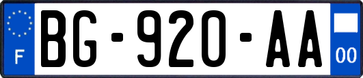 BG-920-AA