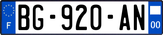 BG-920-AN