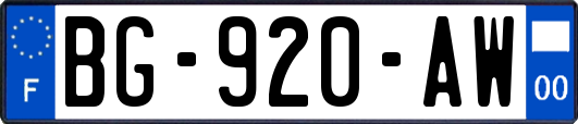BG-920-AW