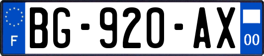 BG-920-AX