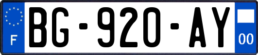 BG-920-AY