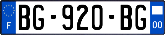 BG-920-BG