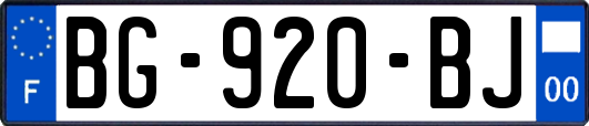 BG-920-BJ