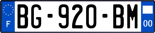 BG-920-BM