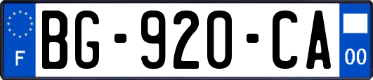 BG-920-CA