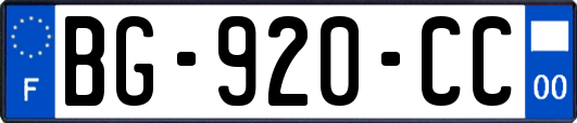 BG-920-CC