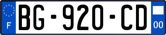 BG-920-CD