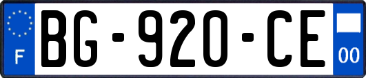 BG-920-CE