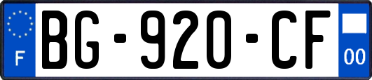 BG-920-CF