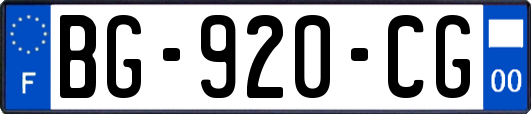 BG-920-CG