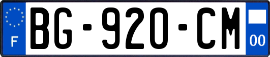 BG-920-CM