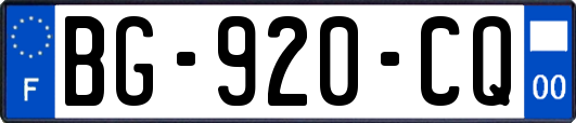 BG-920-CQ