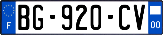 BG-920-CV