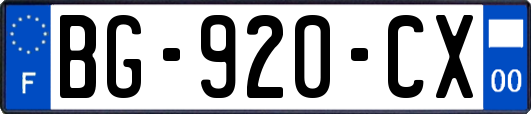 BG-920-CX