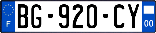 BG-920-CY