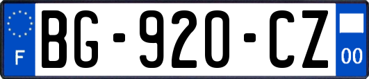 BG-920-CZ