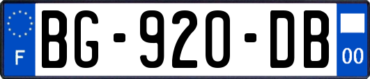 BG-920-DB